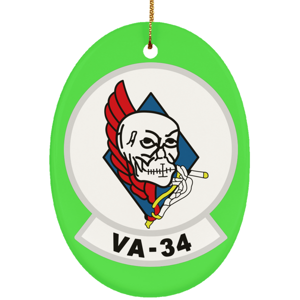 VA 34 1 Ornament - Oval