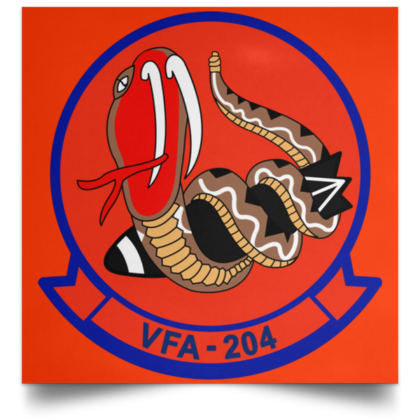 VFA 204 2 Poster - Square