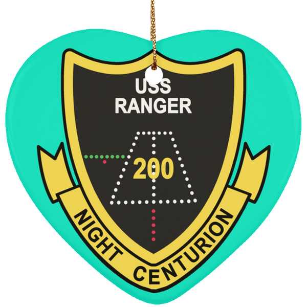 Ranger Night Ornament - Heart