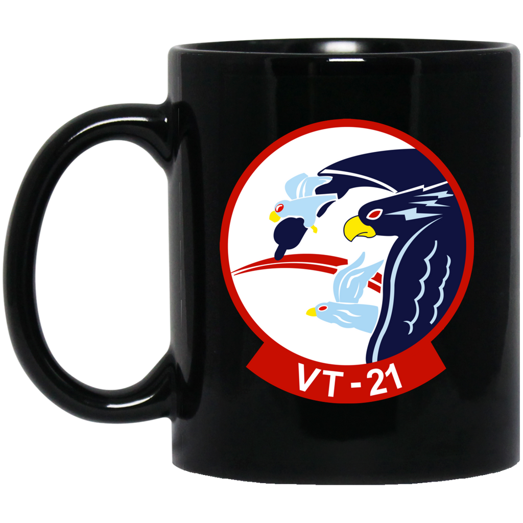 VT 21 2 Black Mug - 11oz