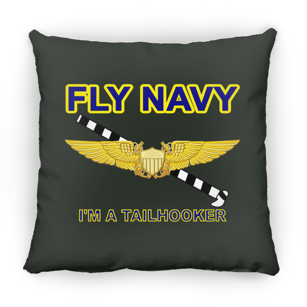 Fly Navy Tailhooker 3 Pillow - Square - 18x18