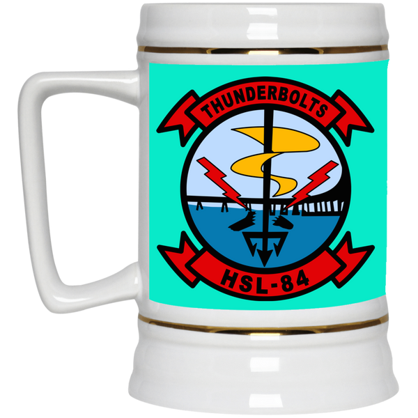 HSL 84 2 Beer Stein - 22oz