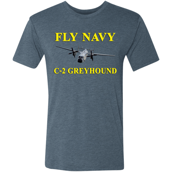 Fly Navy C-2 3 Triblend T-Shirt