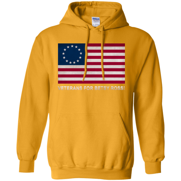 Betsy Ross Vets 2 Pullover Hoodie