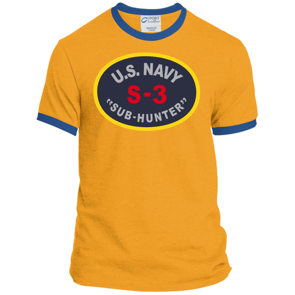 S-3 Sub Hunter Personalized Ringer Tee