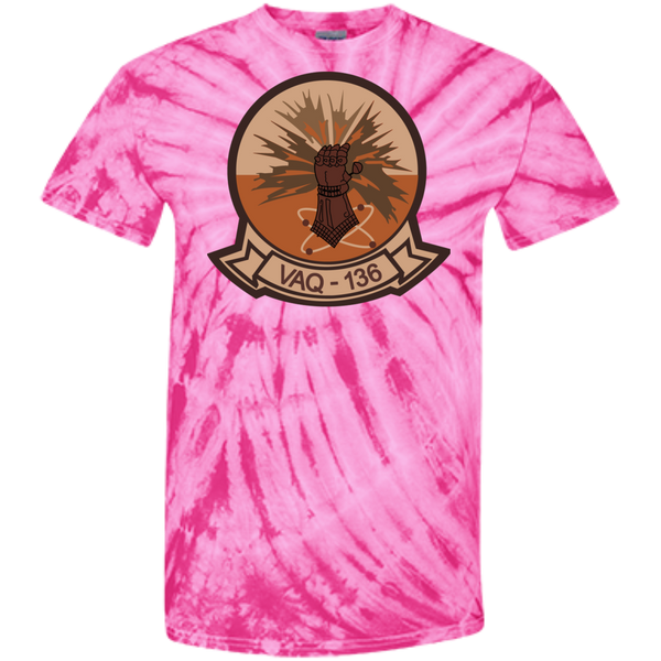 VAQ 136 2 Customized 100% Cotton Tie Dye T-Shirt