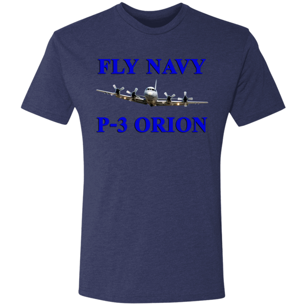 Fly Navy P-3 1 Triblend T-Shirt