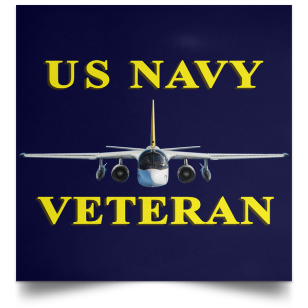 Navy Vet 3 Poster - Square