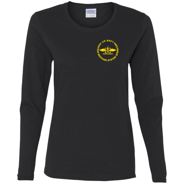 AW 06 3c Ladies' Cotton LS T-Shirt