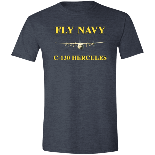 Fly Navy C-130 3 Softstyle T-Shirt