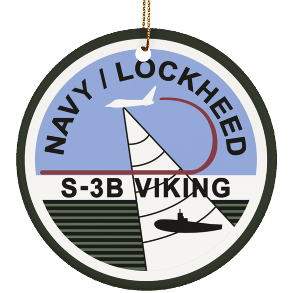 S-3 Viking 7 Ornament - Circle