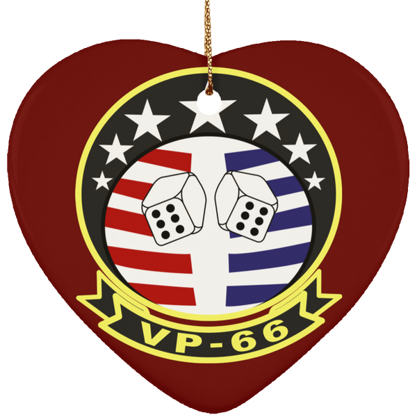 VP 66 4 Ornament Ceramic - Heart