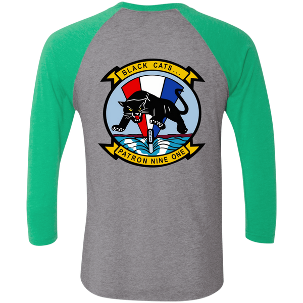 VP 91 1b Baseball Raglan T-Shirt