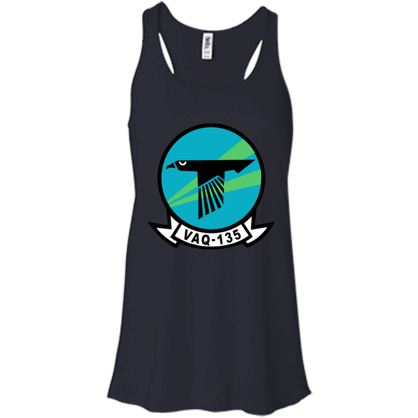 VAQ 135 1 Flowy Racerback Tank