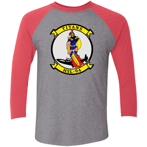 HSL 94 3 Baseball Raglan T-Shirt