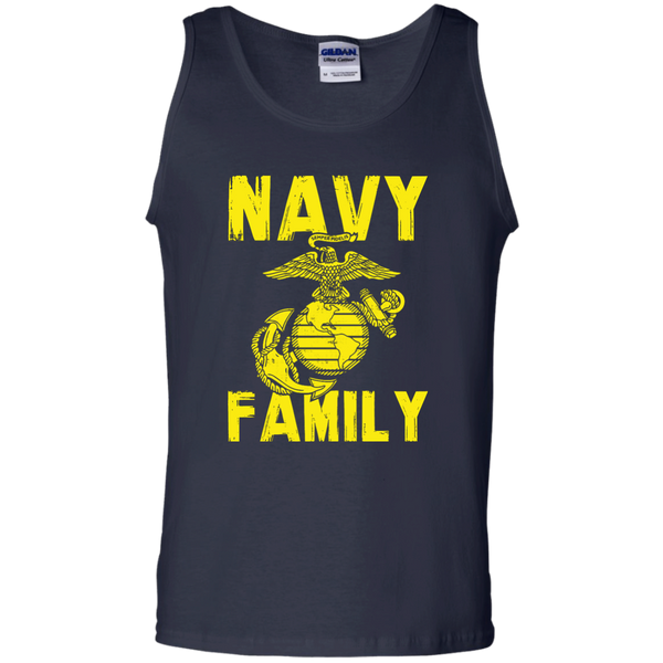 Navy Family Semper Fi 1 Cotton Tank Top