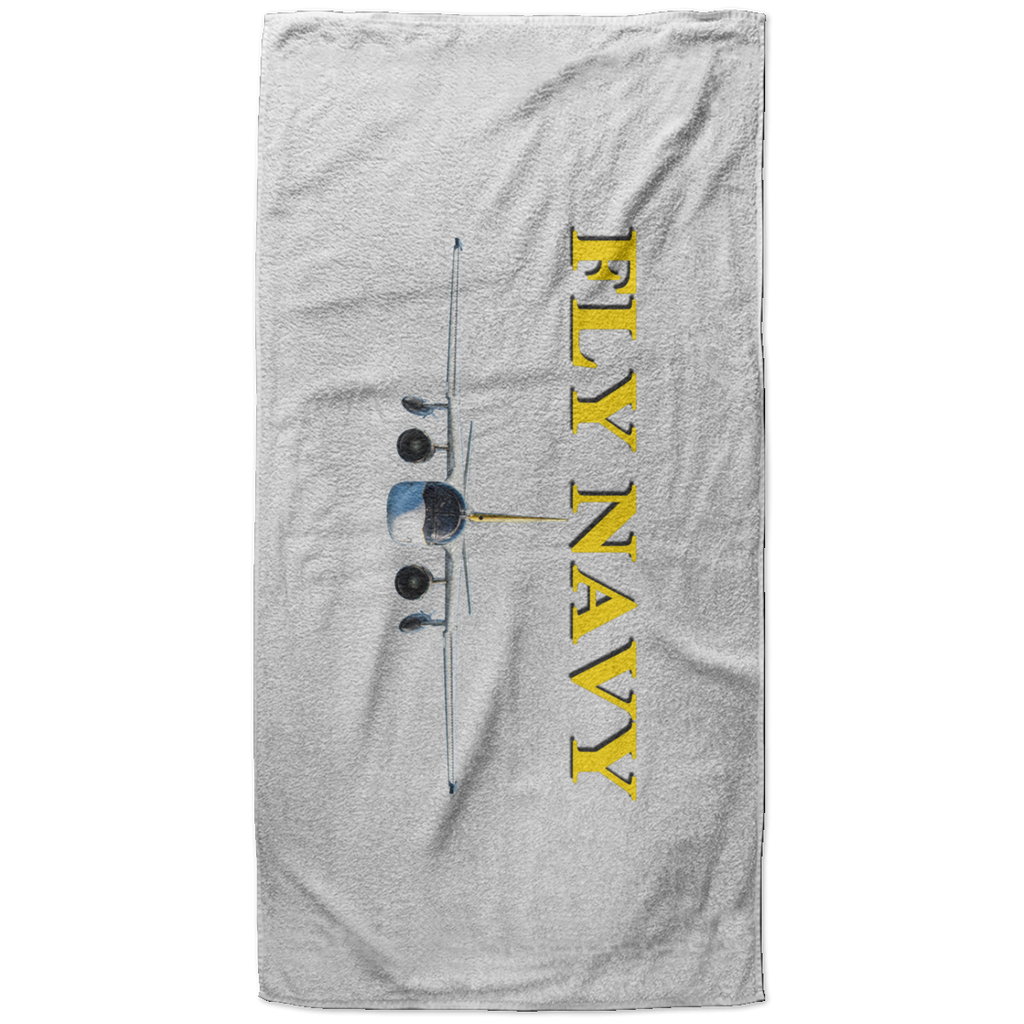 Fly Navy S-3 4 Beach Towel - 37x74