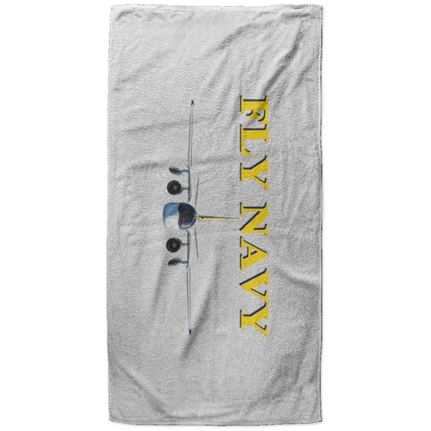 Fly Navy S-3 4 Beach Towel - 37x74