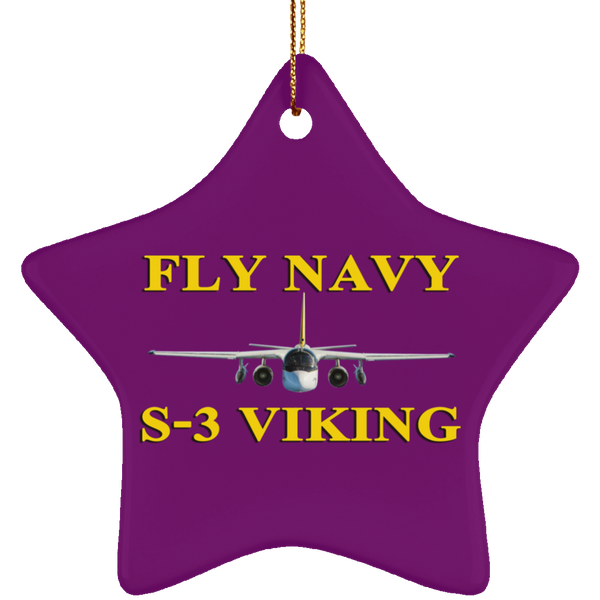 Fly Navy S-3 3 Ornament – Star