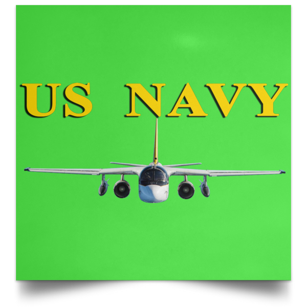 US Navy S-3 4 Poster - Square