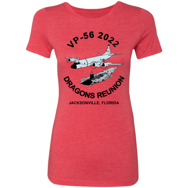 VP-56 2022 3 Ladies' Triblend T-Shirt