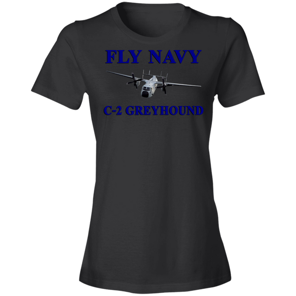 Fly Navy C-2 1 Ladies' Lightweight T-Shirt