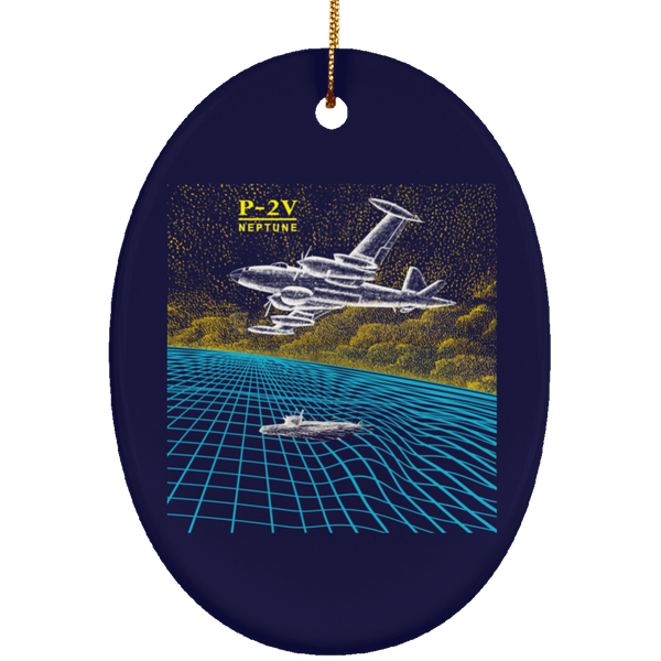 P-2V 1 Ornament - Oval