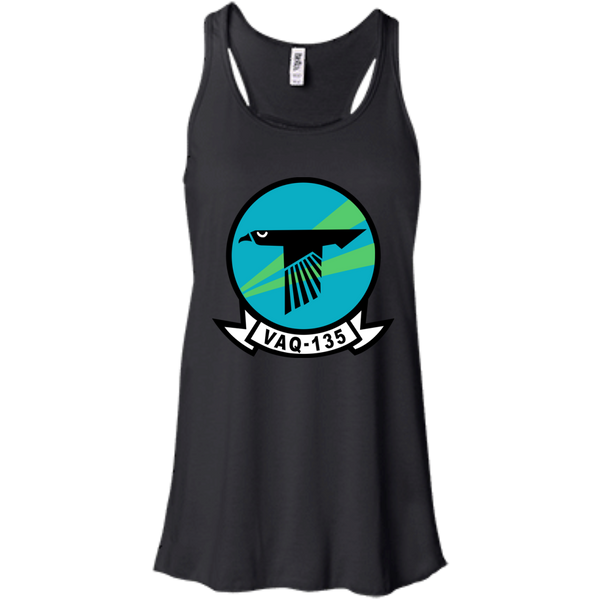 VAQ 135 1 Flowy Racerback Tank