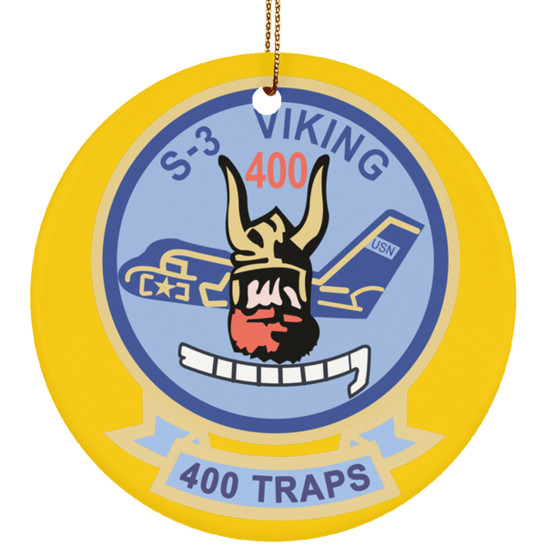 S-3 Viking 6 Ornament - Circle