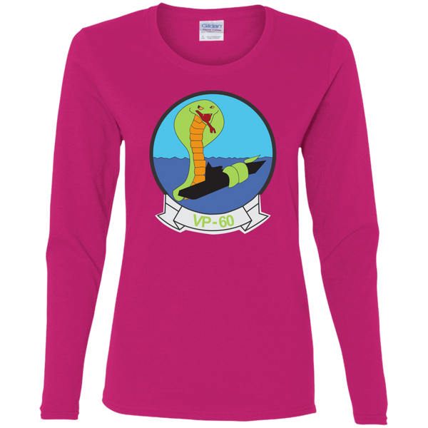 VP 60 1 Ladies' Cotton LS T-Shirt