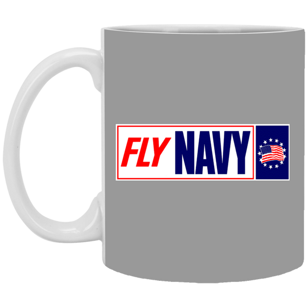 Fly Navy 1 Mug - 11oz