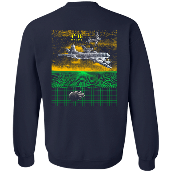 P-3C 2 FE 3 Crewneck Pullover Sweatshirt
