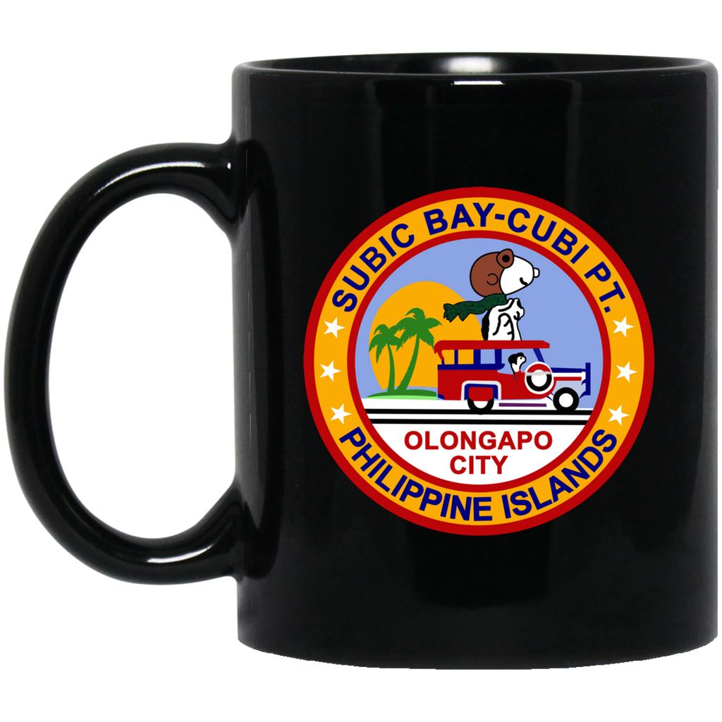 Subic Cubi Pt 01 Black Mug - 11oz