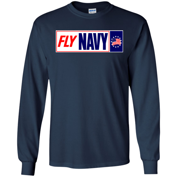 Fly Navy 1 LS Ultra Cotton T-Shirt