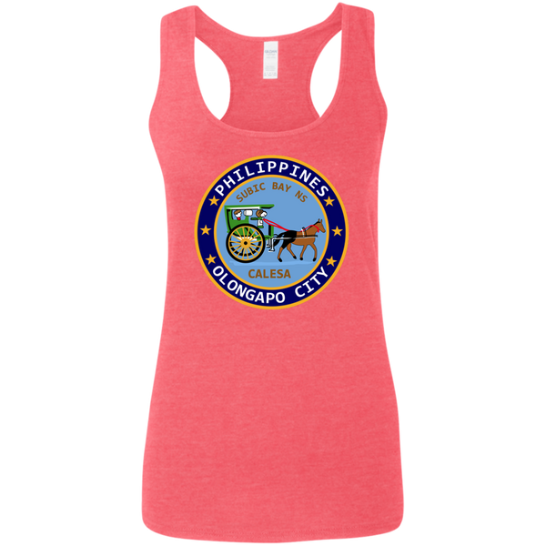 Subic Cubi Pt 09 Ladies' Softstyle Racerback Tank