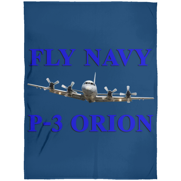 Fly Navy P-3 1 Blanket - Arctic Fleece Blanket 60x80