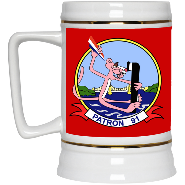 VP 91 2 Beer Stein 22oz.