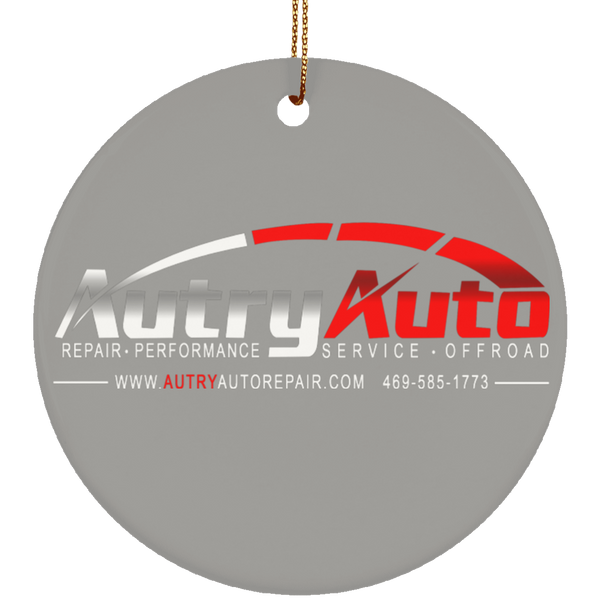 Autry Auto Ornament - Circle