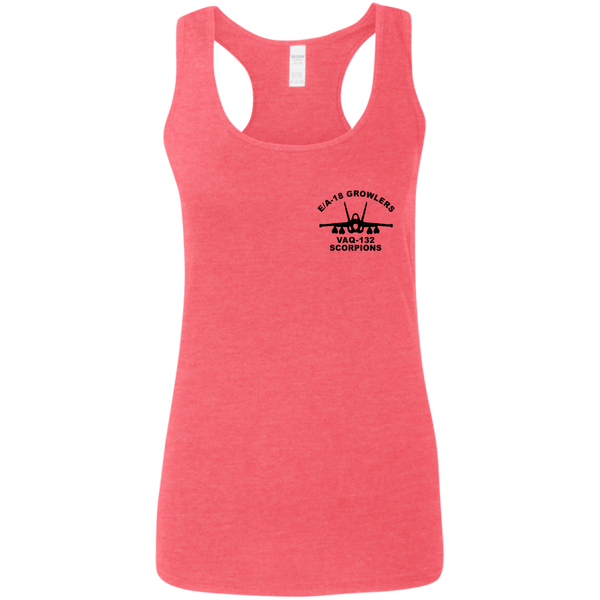 VAQ 132 2d Ladies' Softstyle Racerback Tank