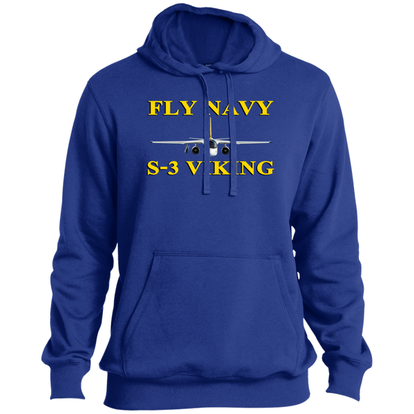 Fly Navy S-3 3 Tall Pullover Hoodie