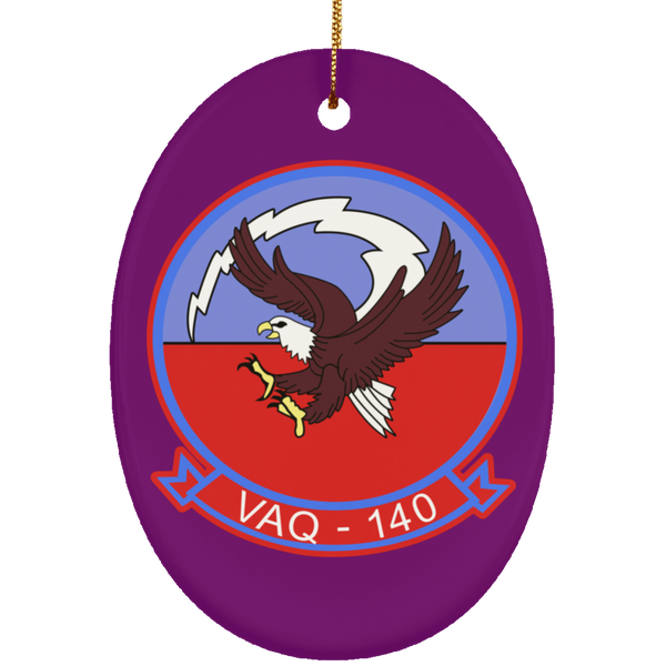 VAQ 140 2 Ornament Ceramic - Oval