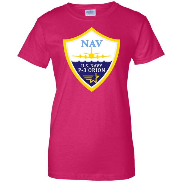 P-3 Orion 3 NAV Ladies' Cotton T-Shirt