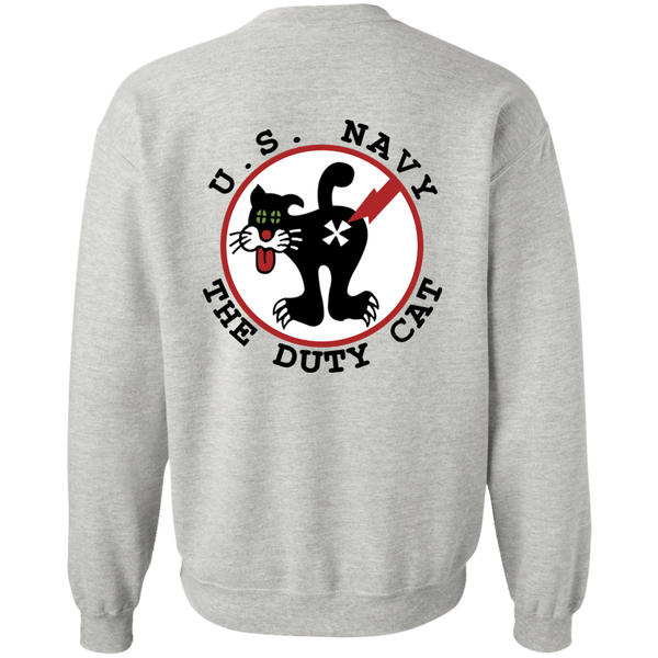 Duty Cat 2a Crewneck Pullover Sweatshirt