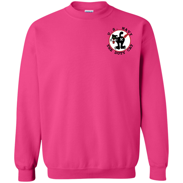 Duty Cat 2a Crewneck Pullover Sweatshirt