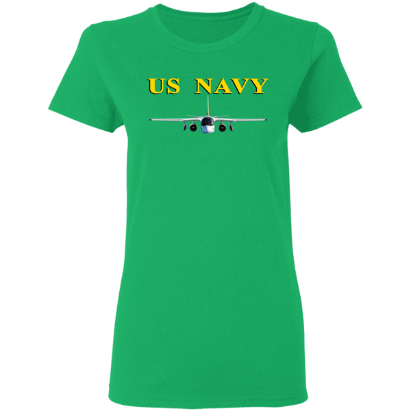 US Navy S-3 4 Ladies' Cotton T-Shirt