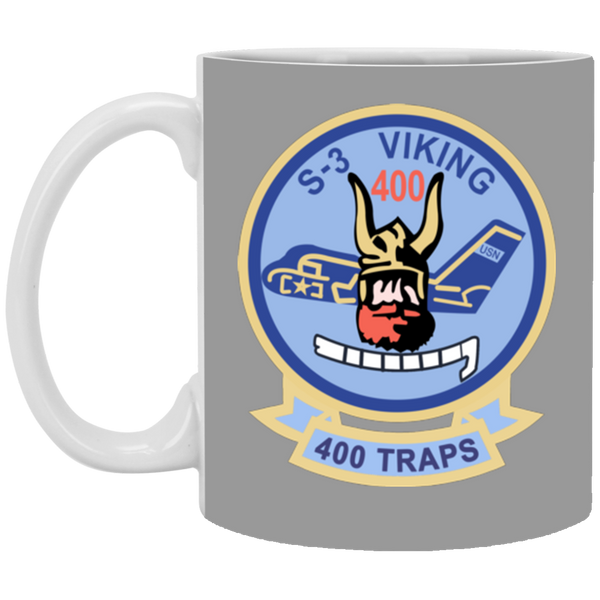 S-3 Viking 6 White Mug - 11oz