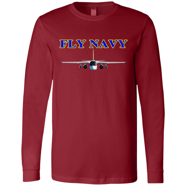 Fly Navy S-3 2 LS Jersey T-Shirt