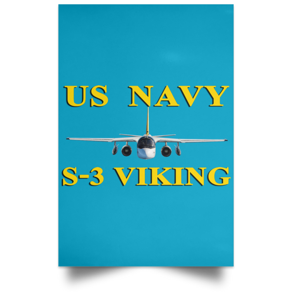 US Navy S-3 3 Poster - Portrait