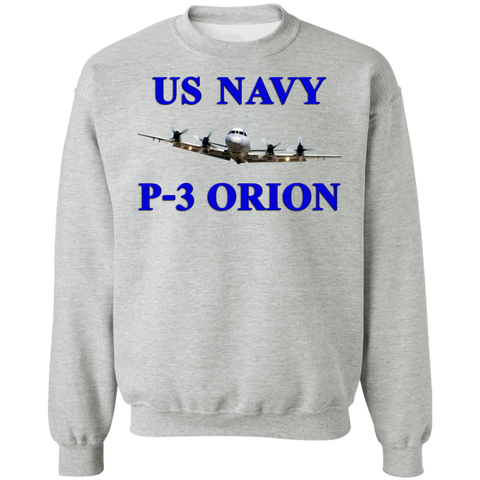 US Navy P-3 1 Crewneck Pullover Sweatshirt