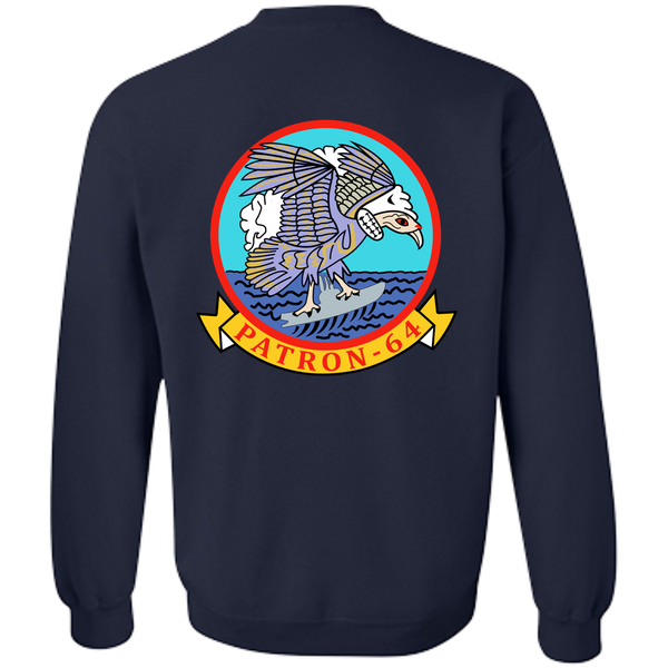 VP 64 5e Printed Crewneck Pullover Sweatshirt